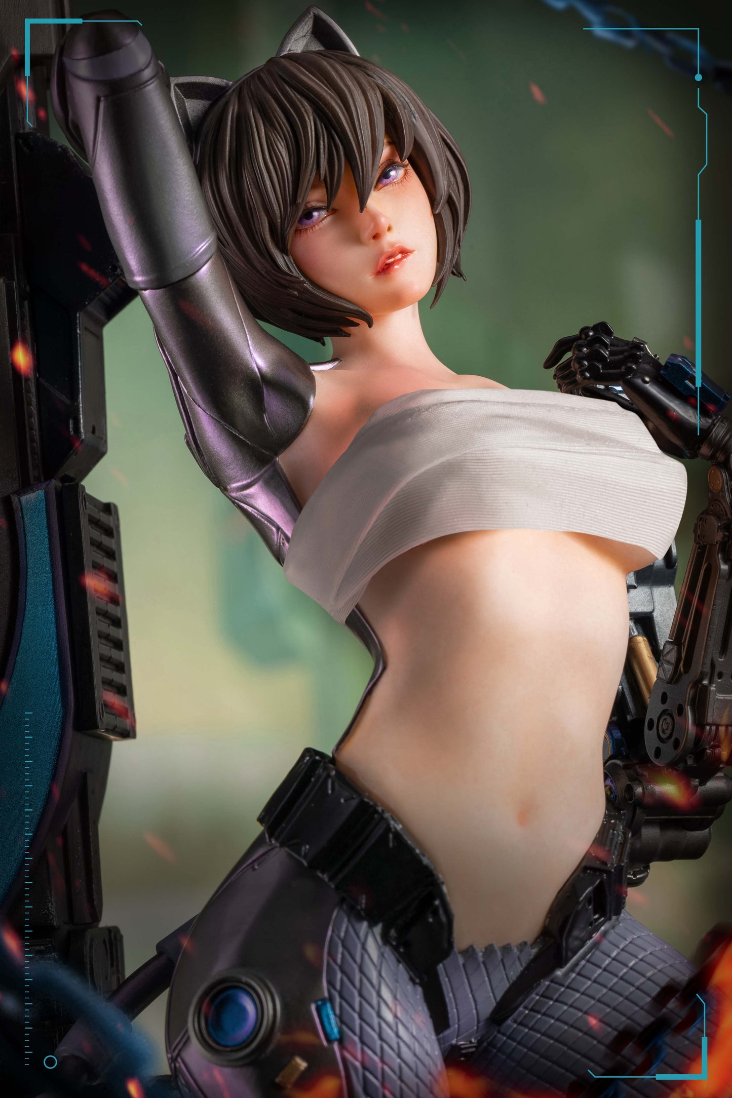 FIGURERICH x RED x Liji x RUANRUAN "Devil Killer Miaomiao Qian" Designer statue