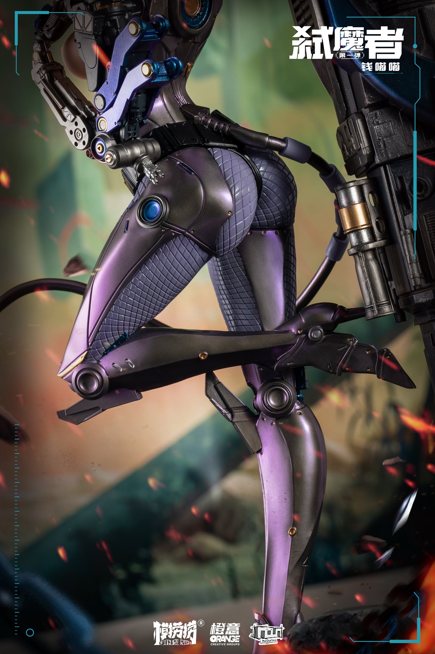 FIGURERICH x RED x Liji x RUANRUAN "Devil Killer Miaomiao Qian" Designer statue