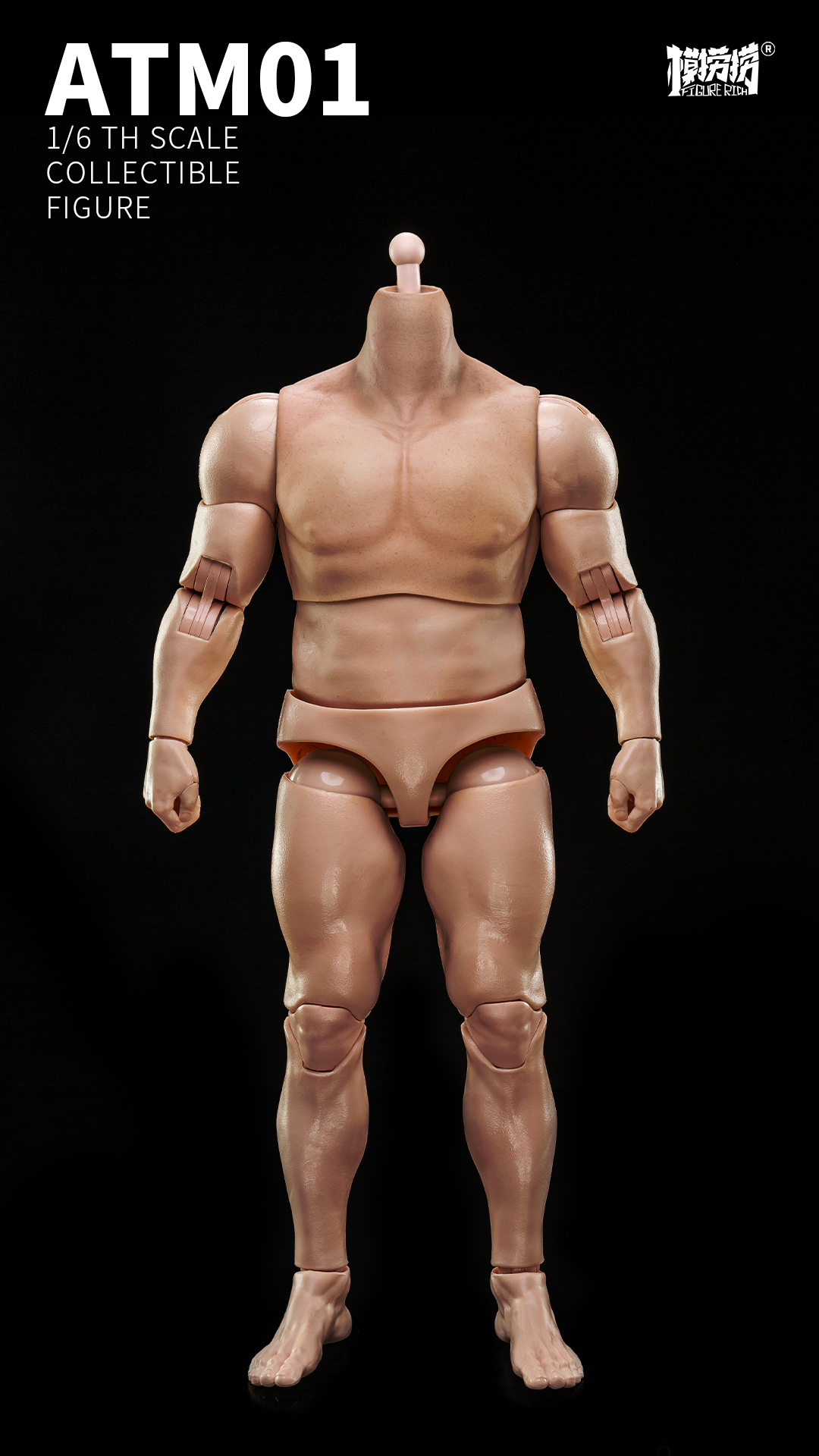 FIGURERICH x Nounkey ATM01-1 Man 1/6 Scale Action Body