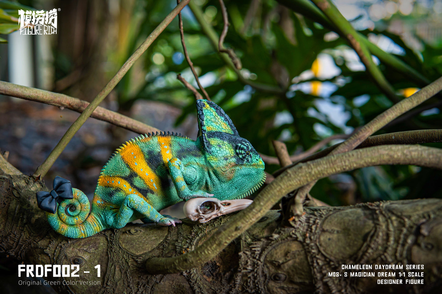 CHAMELEON DAYDREAM SERIES – MOS’s Magician Dream 1:1 Scale Designer Figure-FRDF002-1(Green)