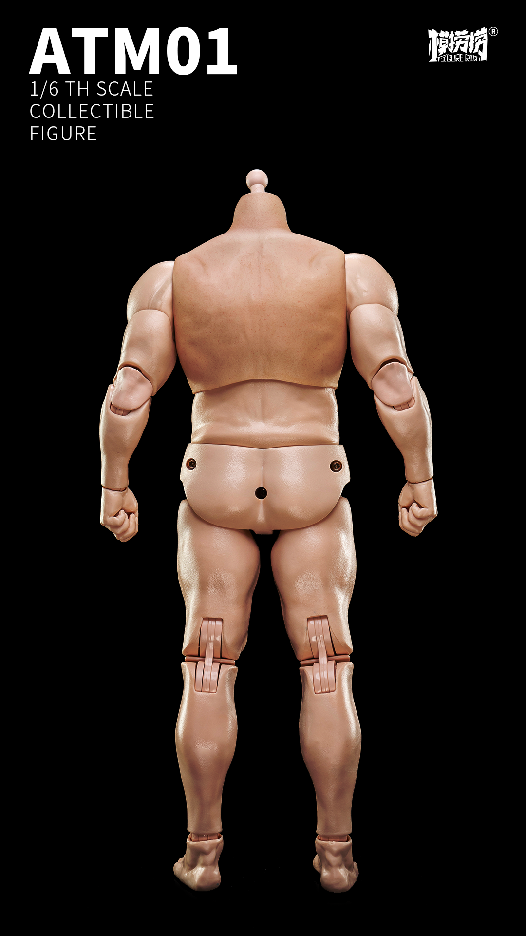 FIGURERICH x Nounkey ATM01-1 Man 1/6 Scale Action Body
