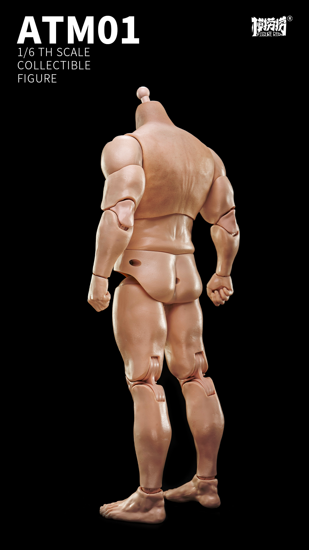 FIGURERICH x Nounkey ATM01-1 Man 1/6 Scale Action Body