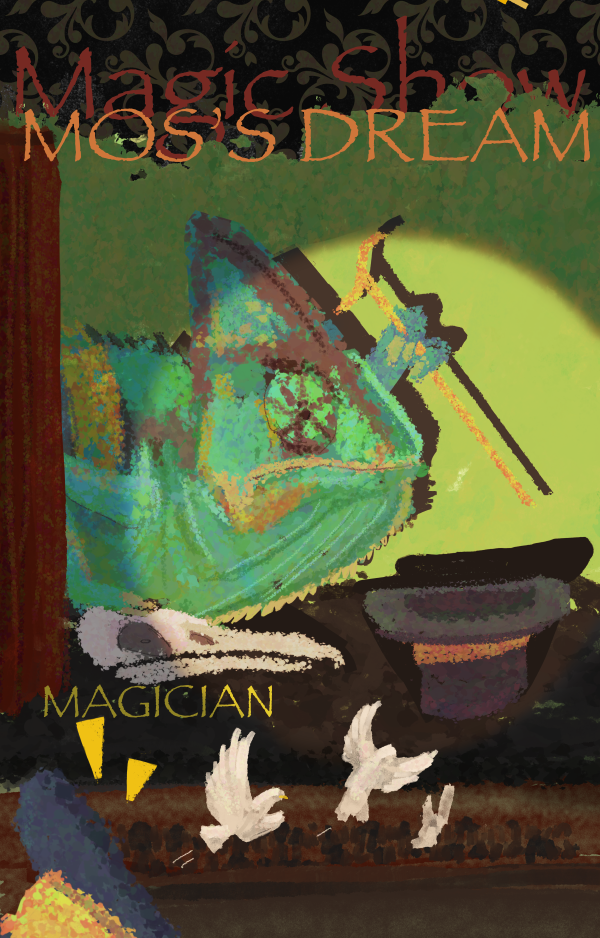 FIGURERICH “DAYDREAM” SERIES REPTILE PET HAND-DRAWN POSTCARD-NO.1 EDITION
